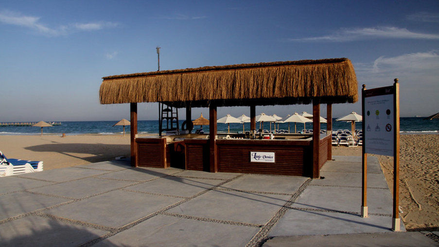 Jaz Little Venice Golf Resort Ain Sukhna Tiện nghi bức ảnh Beach bar in the resort